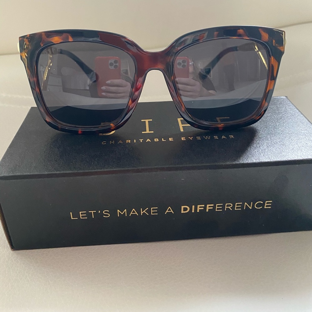 Rachel Zoe BOS, DIFF Bella Sunglasses Tortoise $85